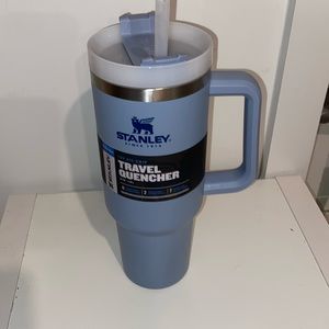 Stanley 40 oz Chambray travel quencher cup with straw